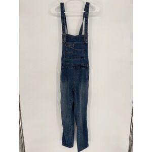 Free People Overalls Blue Denim Size 27